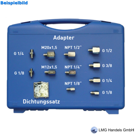 DIN-Adapter-Satz für pneumatische Prüfpumpen