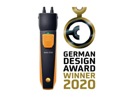 Differenzdruckmessgerät 0560 1510 TESTO 510i mit Smartphone-Bedienung