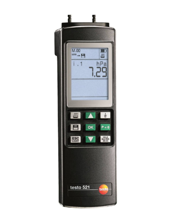 Differenzdruckmessgerät 0560 5213 TESTO 521-3 (bis 2,5 hPa) 