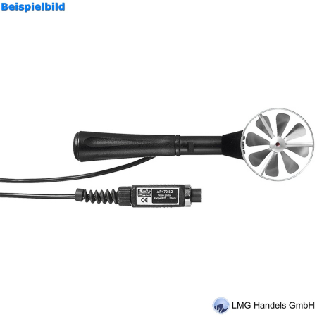 Flügelradsonde Ø 60 mm  für tragbare Luftgeschwindigkeitsmessung