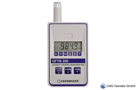 Handmessgerät Hygro-/Thermo-/Barometer GFTB 200