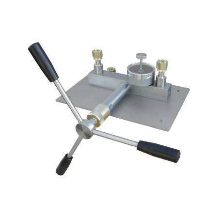 Hydraulische Spindelrad Tischprüfpumpe bis 700 bar