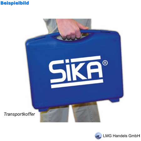 Kunststoffkoffer mit SIKA Logo