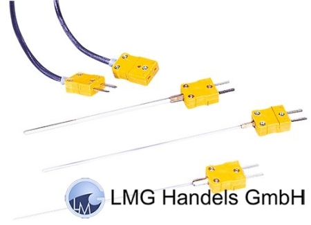 Mantel-Thermoelement Temperaturfühler Typ K (NiCr-Ni) GTT-10-1000 