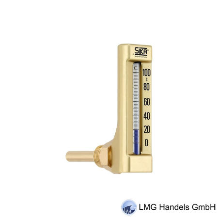 Premium Maschinenthermometer Typ 175B - Oberteil 110mm Winkel 90°