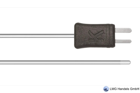 Temperaturfühler Tauch-Messspitze, biegsam, für Messungen in Luft/Abgasen
