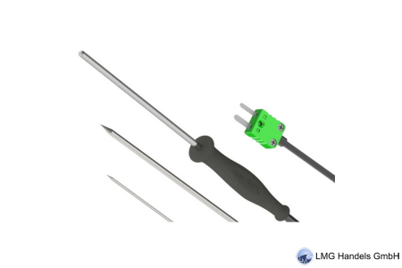 Temperaturfühler Wechselfühler Tauchfühler, stumpf -40 ... +550 °C