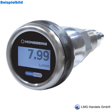 Thermischer Strömungstransmitter mit Volumenzähler und Temperaturerfassung