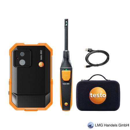 Wärmebildkamera 0563 8622 03 TESTO 862-2 (256 x 192 Pixel) Schimmel Set