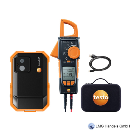 Wärmebildkamera 0563 8622 05 TESTO 862-2 (256 x 192 Pixel) Elektro Set