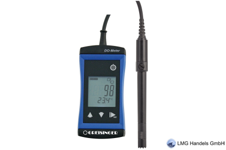 Wasserdichtes gelöst Sauerstoff-Messgerät (DO) mit Sensor, Kabel 2 m