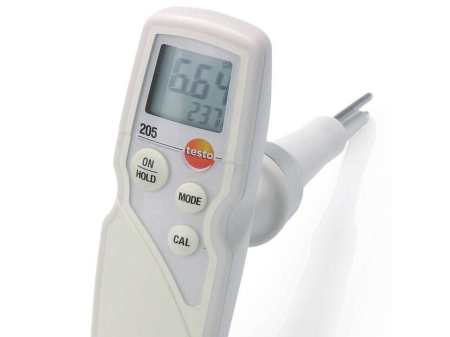 testo 205 - pH- /Temperatur-Messgerät für halbfeste Medien